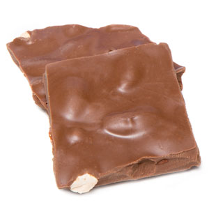Turtles & Other Favorites | Milk Chocolate Almond Bark