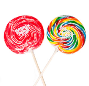 Candies | Rainbow Whirly Pops